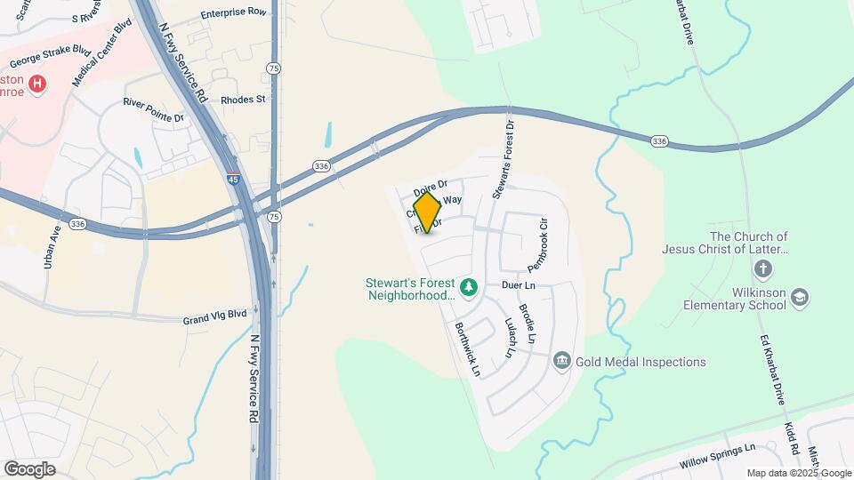 957 Firthwood Ln Map and Location Details