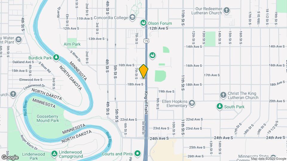 1715 8th St S, Unit 3 Mapa y Detalles de la Ubicación