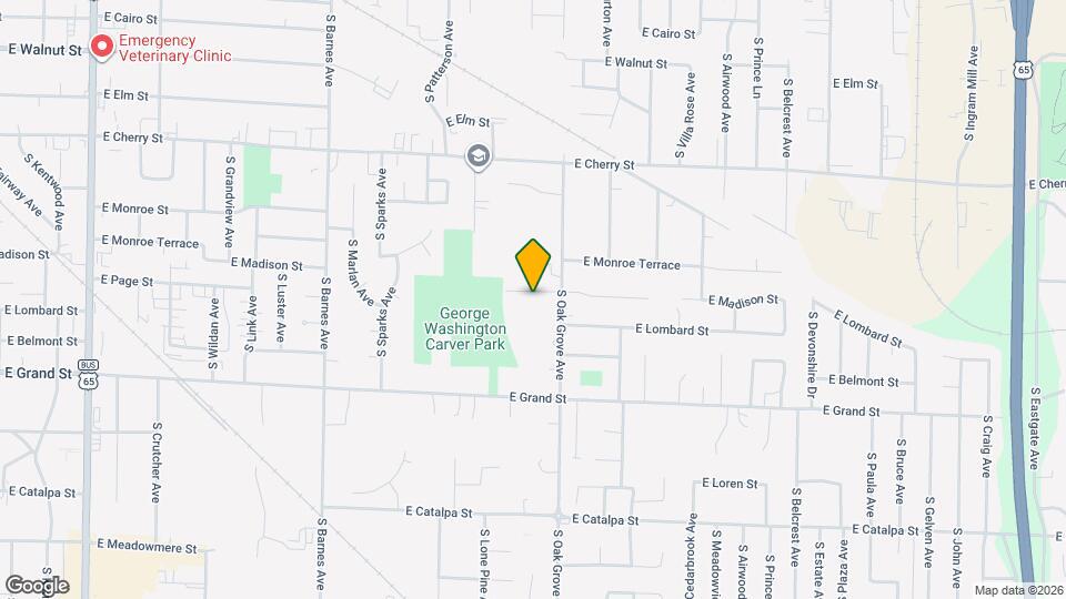 2534 E Madison St Map and Location Details