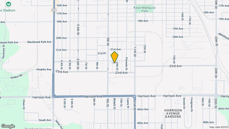 2311 10th St Map and Location Details