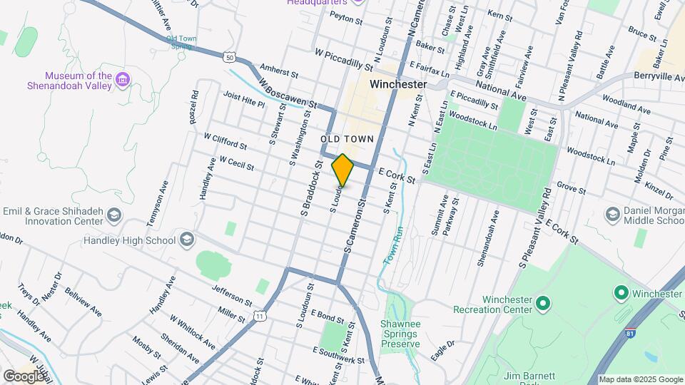 6 E Cecil St Map and Location Details