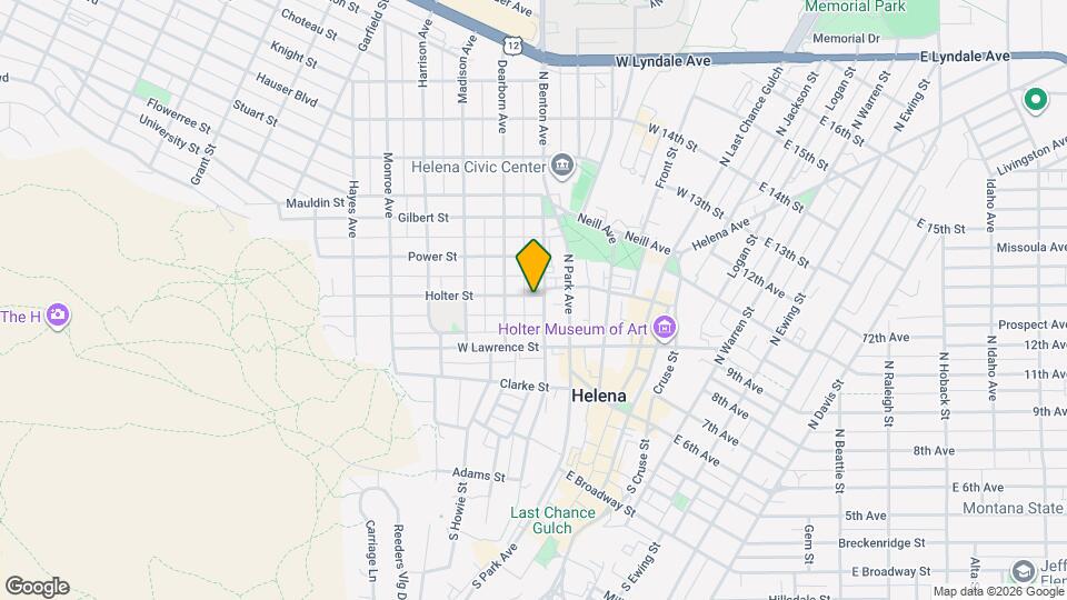 309 Holter St Map and Location Details