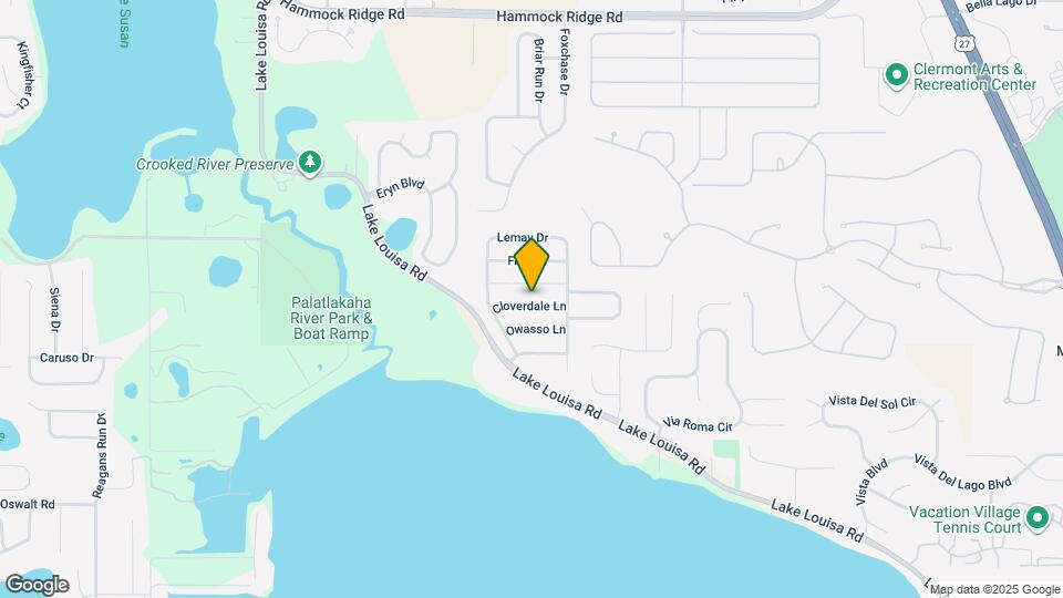 12837 Cloverdale Ln Map and Location Details