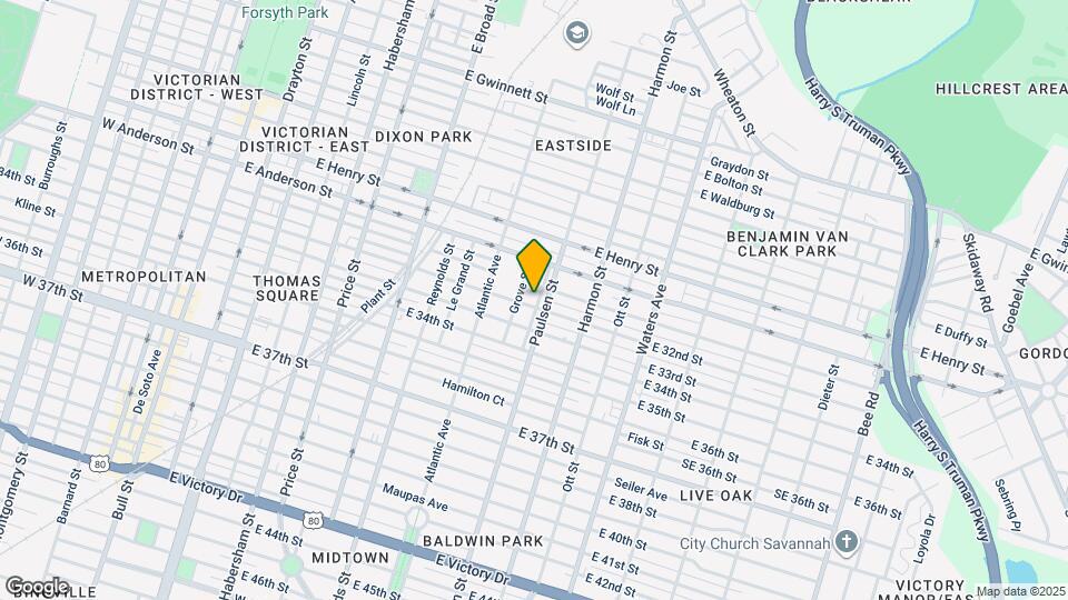 1513 Vine St Mapa y Detalles de la Ubicación