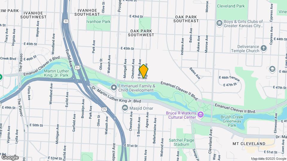 4644 Agnes Ave Map and Location Details