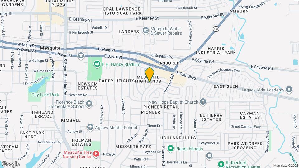 413 Lindo Dr Map and Location Details