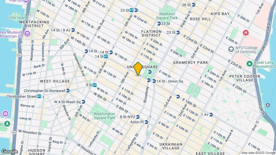 30-32 E 14th St Mapa y Detalles de la Ubicación