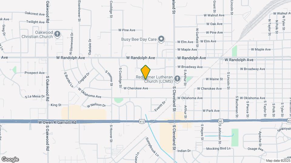 2621 W Maine St Map and Location Details