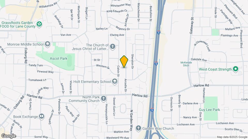 920 Arcadia Dr Map and Location Details