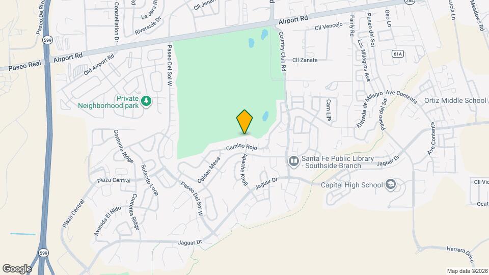 6739 Camino Rojo Map and Location Details