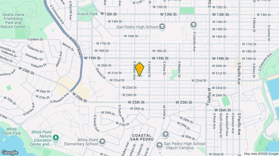 1166 W 22nd St Map and Location Details