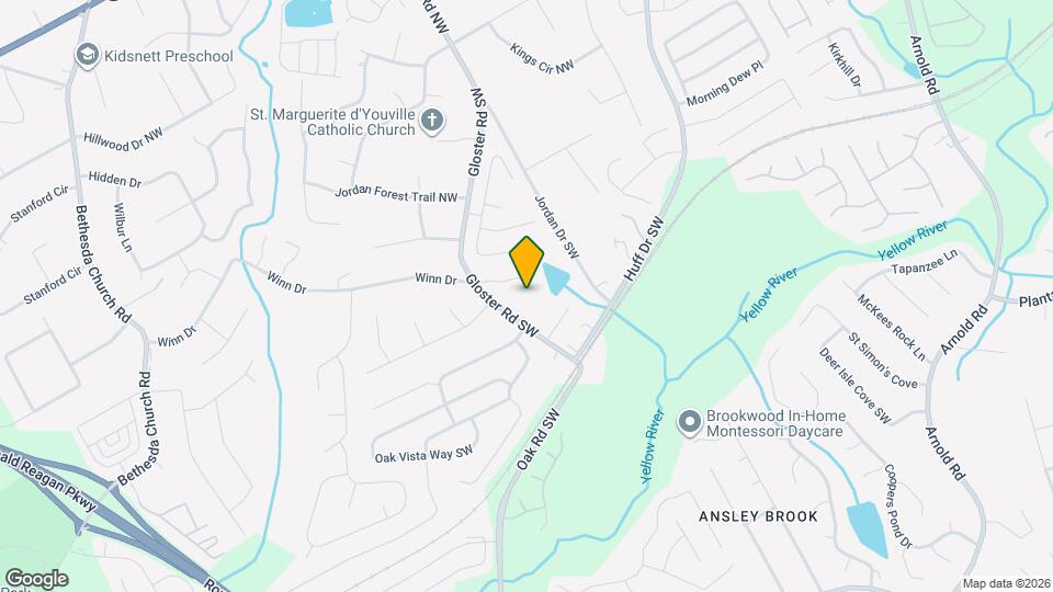 2838 McKenzie Dr Map and Location Details