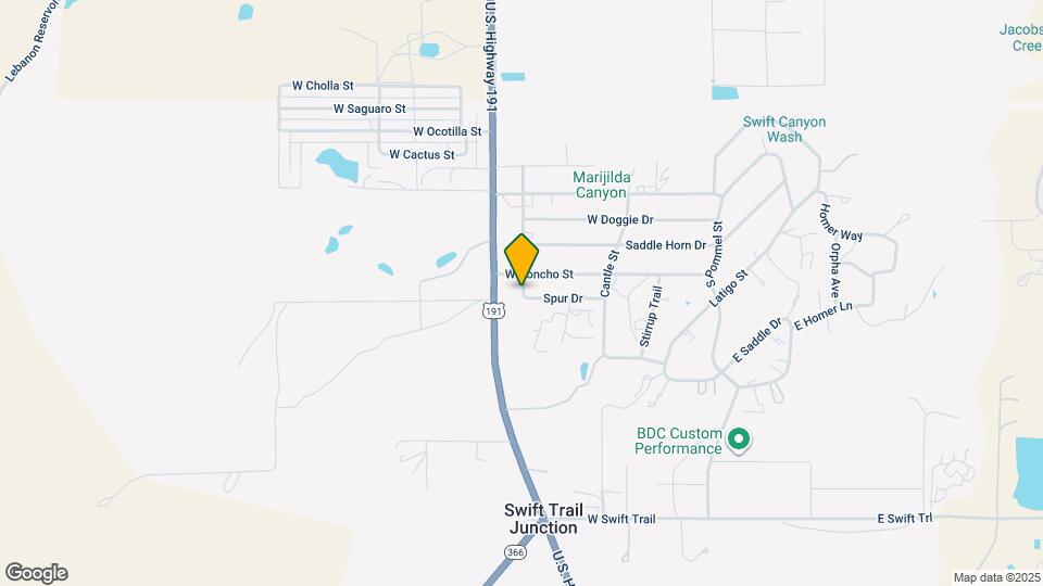 7492 S Branding Iron Rd Map and Location Details