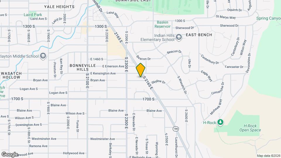 2365 Bryan Ave Map and Location Details