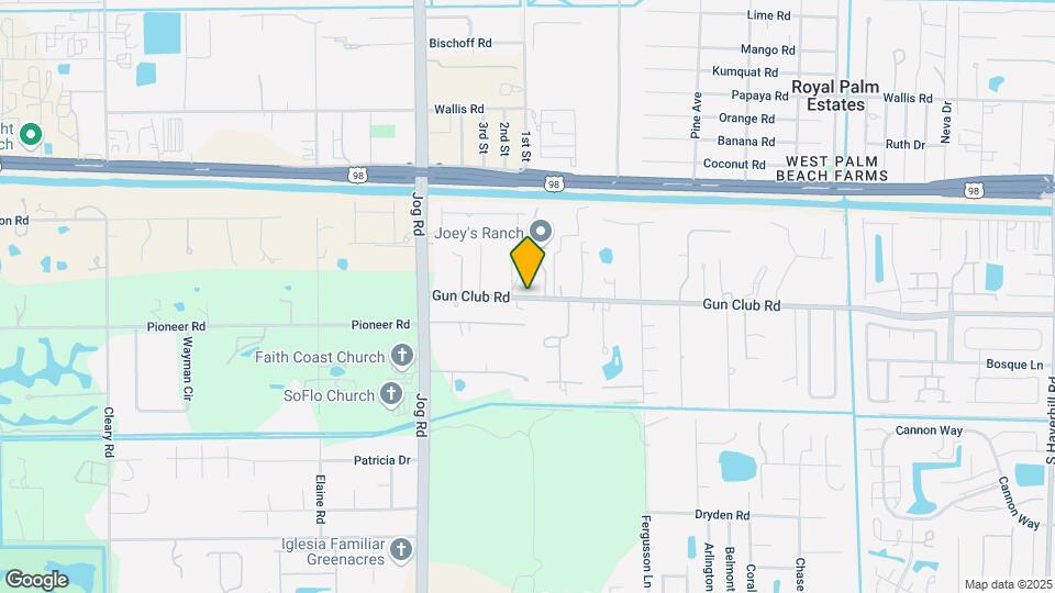 6277 Gun Club Rd Map and Location Details