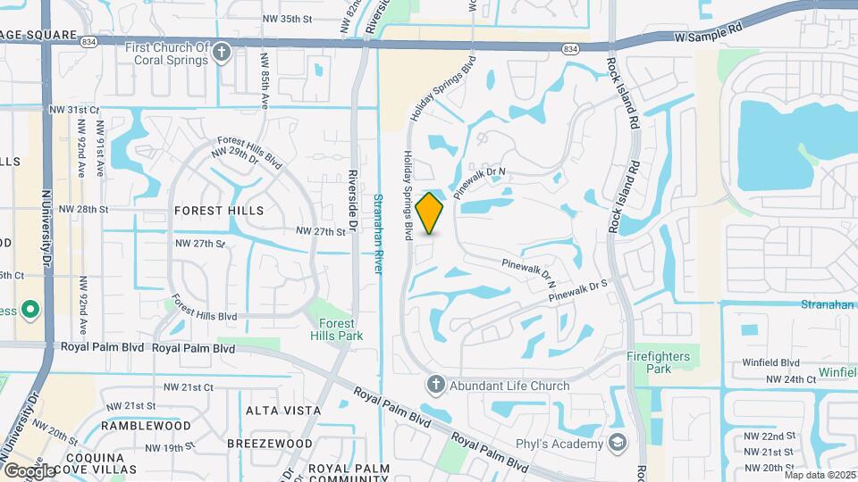 3061 Holiday Springs Blvd Map and Location Details