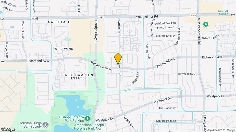 13102 Richmond Ave. Mapa y Detalles de la Ubicación