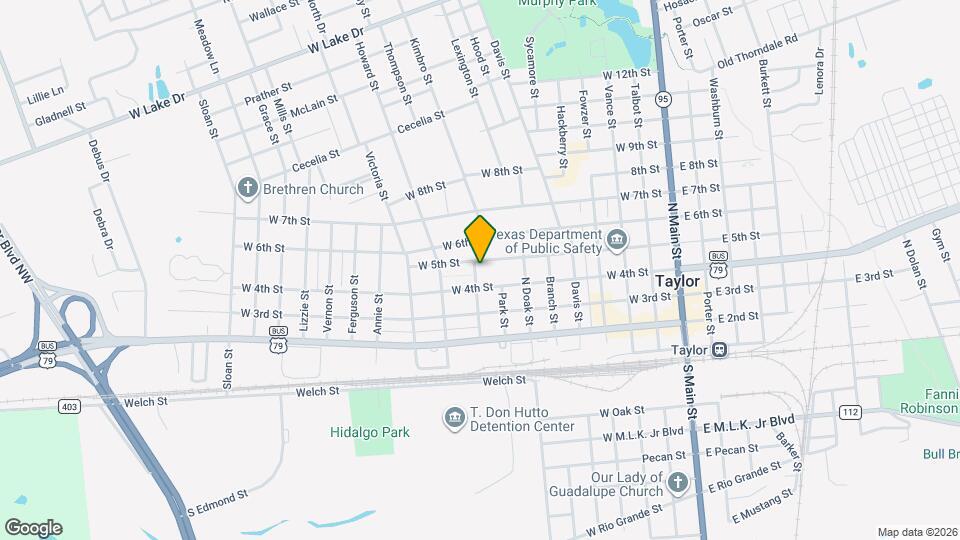 416 Shaw St Map and Location Details