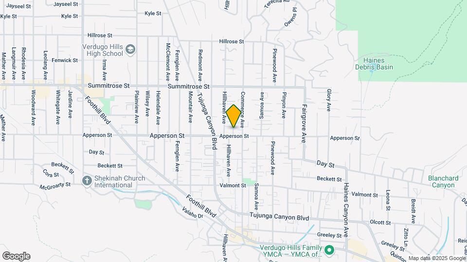 7225 Apperson St Map and Location Details