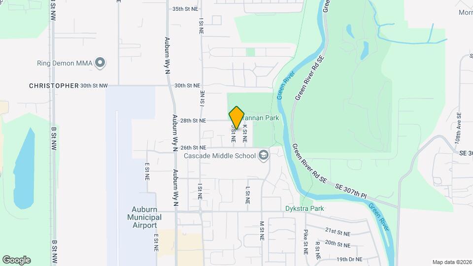 2708 J St NE Map and Location Details