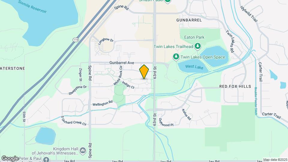 6233 Willow Ln Map and Location Details