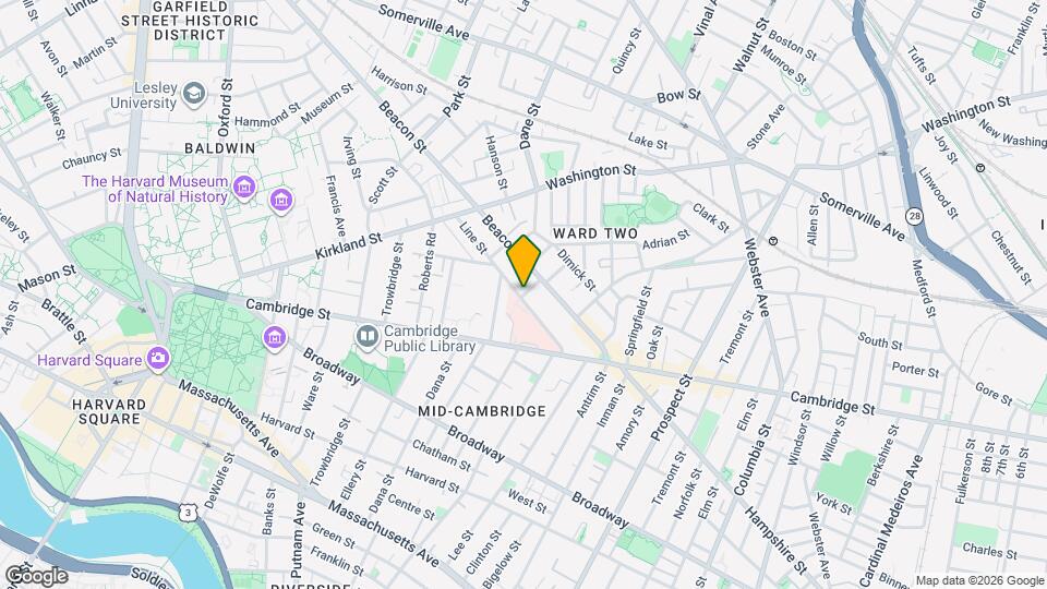 84 Line St, Unit 2 Mapa y Detalles de la Ubicación