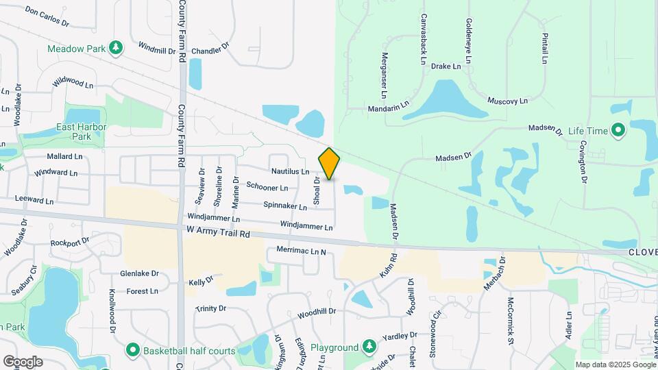 3890 Windjammer Ln Map and Location Details