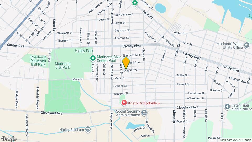 1517 Logan Ave, Unit Lower Unit Mapa y Detalles de la Ubicación