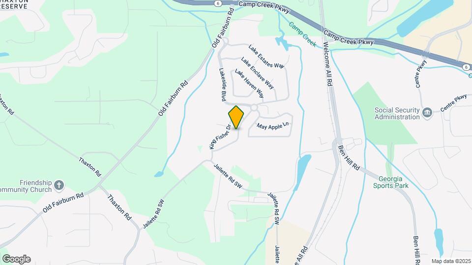 3866 Lake Sanctuary Way Map and Location Details