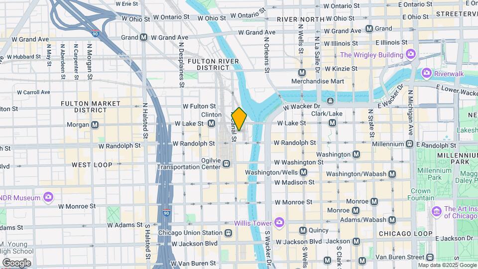 165 N Canal St Map and Location Details