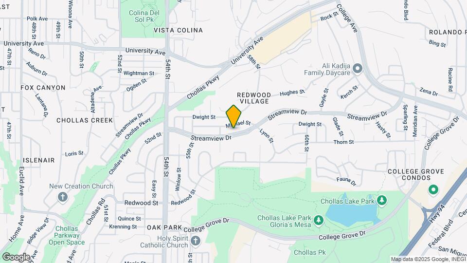 5640 Streamview Dr Map and Location Details