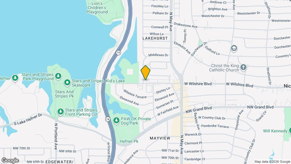 7900 Lakehurst Dr Map and Location Details