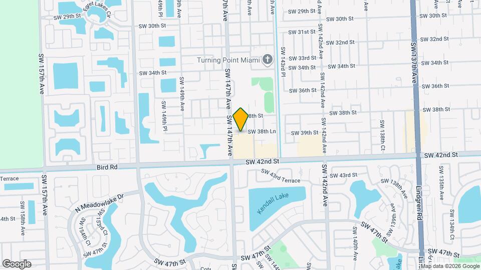 3891 SW 146th Ct Map and Location Details