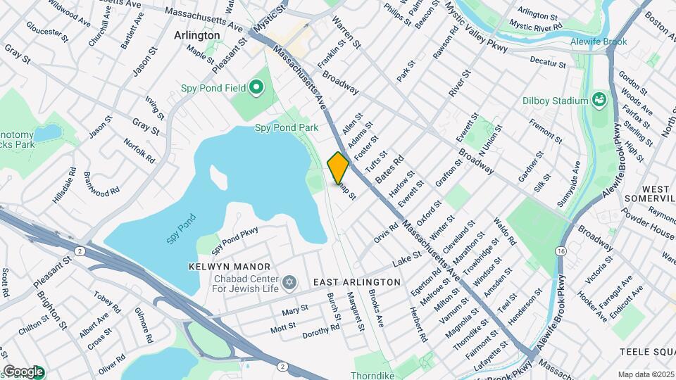 12 Belknap Street, Unit 1 Map and Location Details