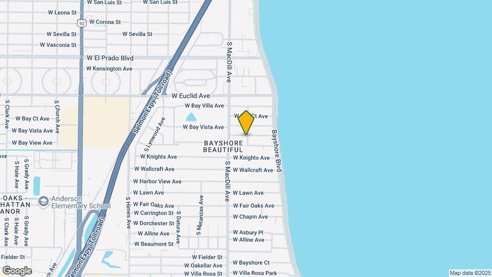 3002 W Bay View Ave Mapa y Detalles de la Ubicación