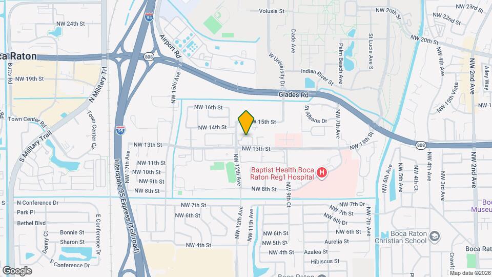 1149 NW 13th St Map and Location Details