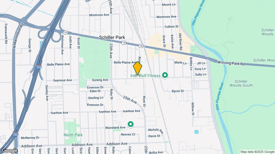 4001 Prairie Ave-Unit -4 Map and Location Details