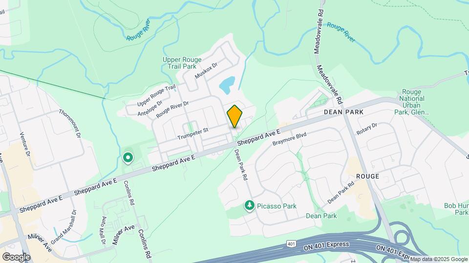 232 Rouge River Dr Map and Location Details