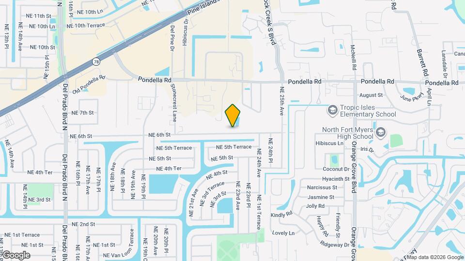 2227 NE 6th St Map and Location Details