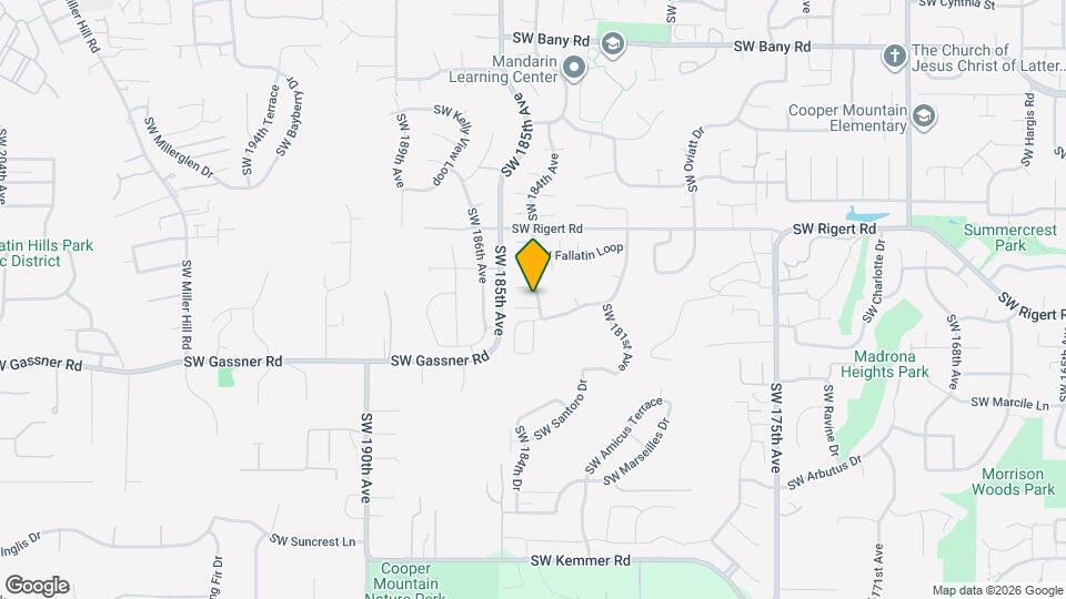8271 SW 184th Ave Map and Location Details