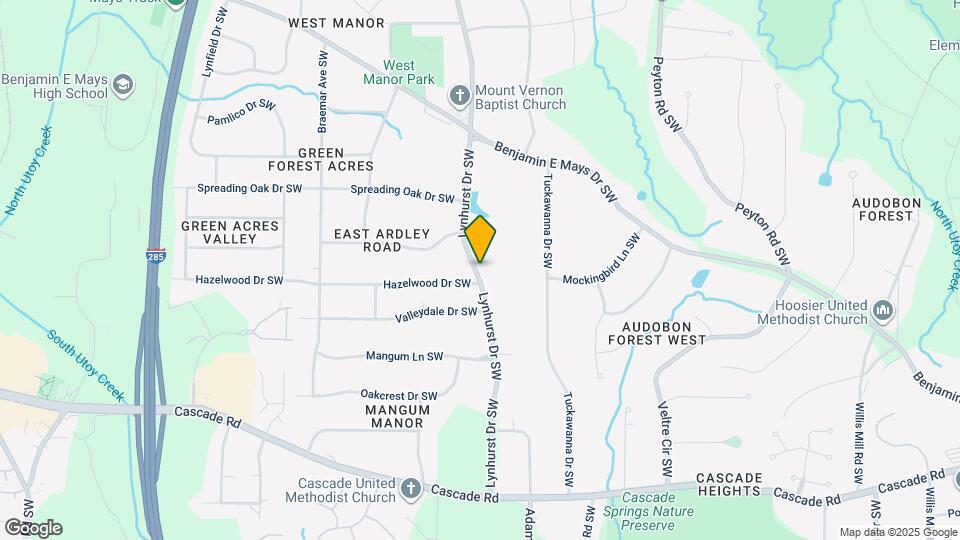 1026 Lynhurst Dr SW Map and Location Details