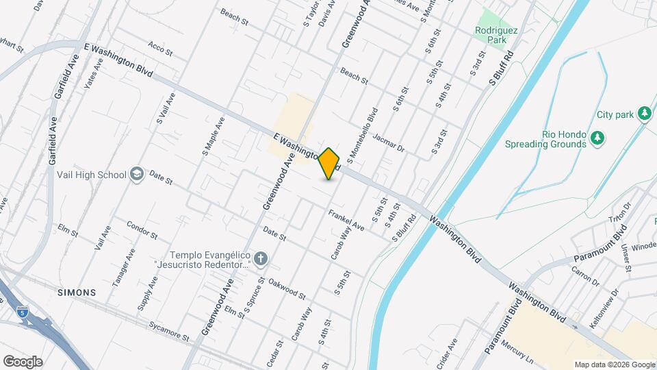 1029 S Montebello Blvd Map and Location Details