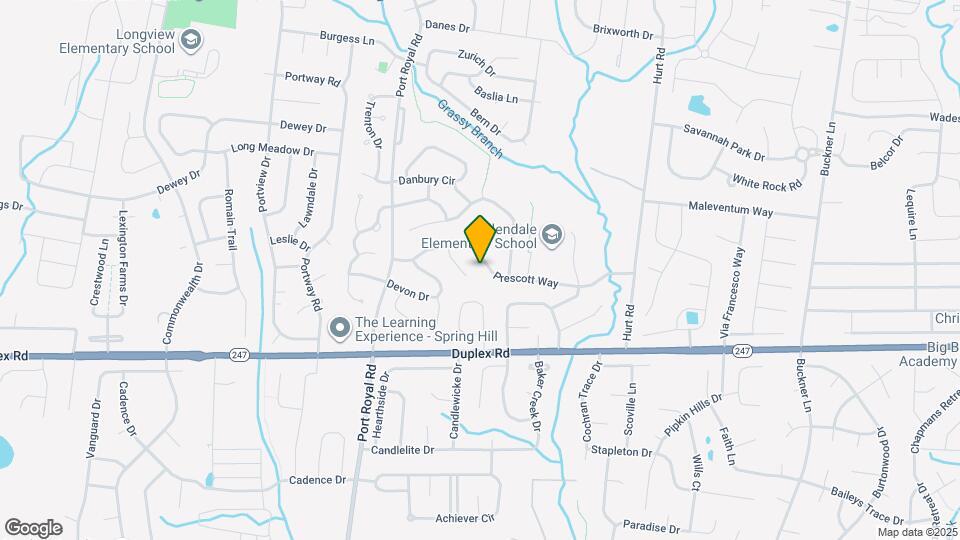 2069 Prescott Way Map and Location Details