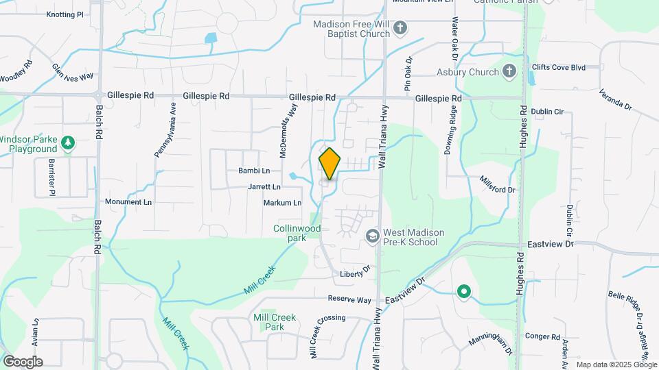 2104 Liberty Dr Map and Location Details