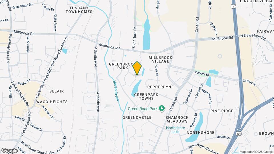 4720 Walden Pond Dr Map and Location Details