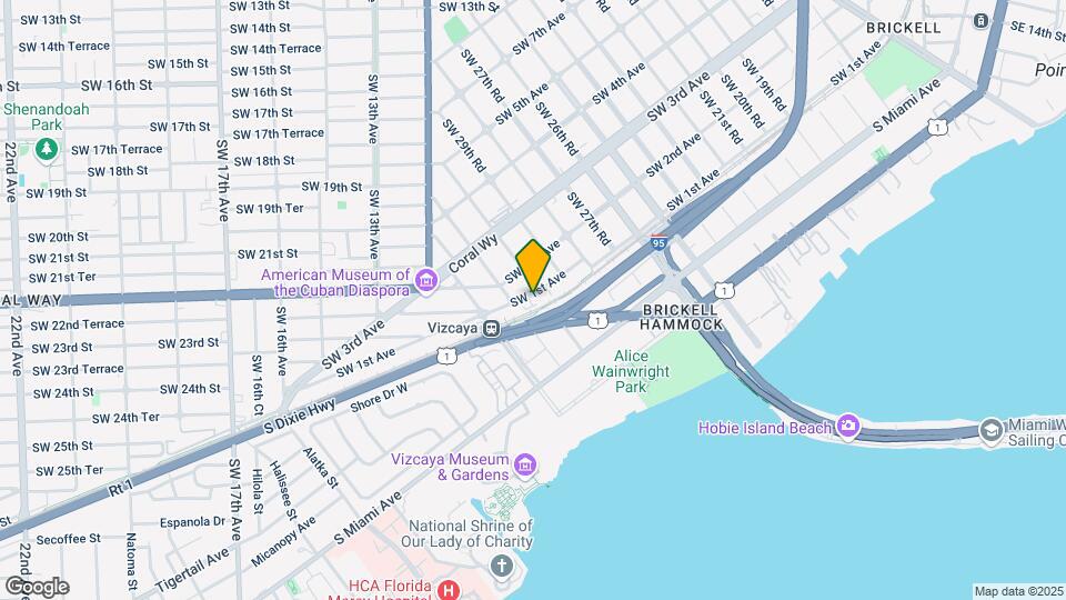 3011 SW 1st Ave Map and Location Details