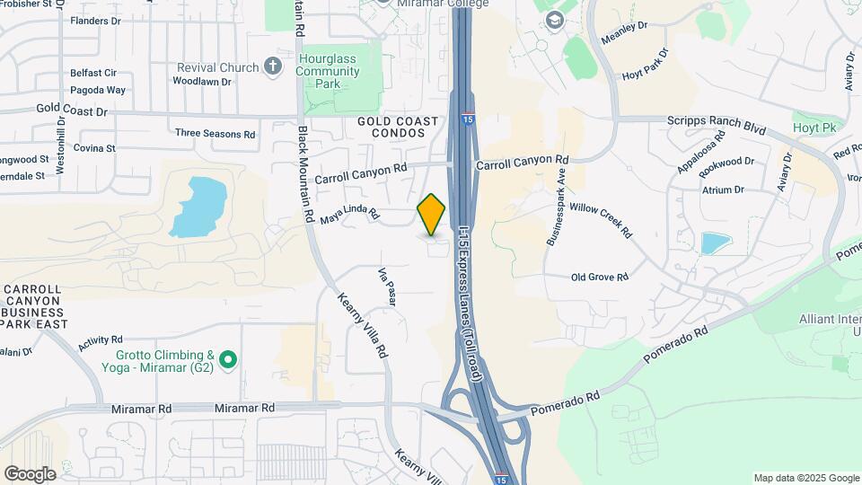 9760 Mesa Springs Way Map and Location Details