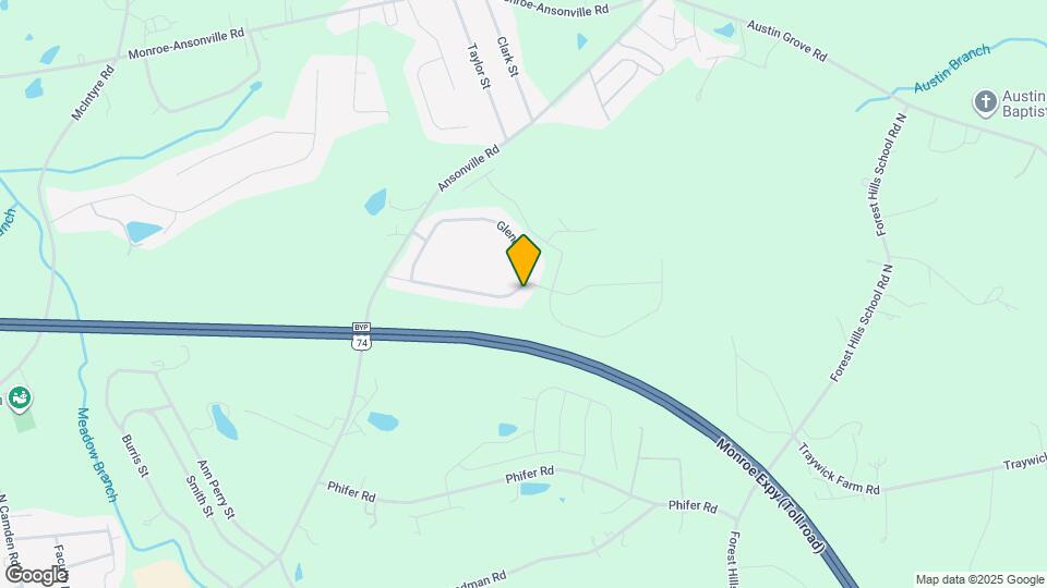 300 Glencroft Dr Map and Location Details