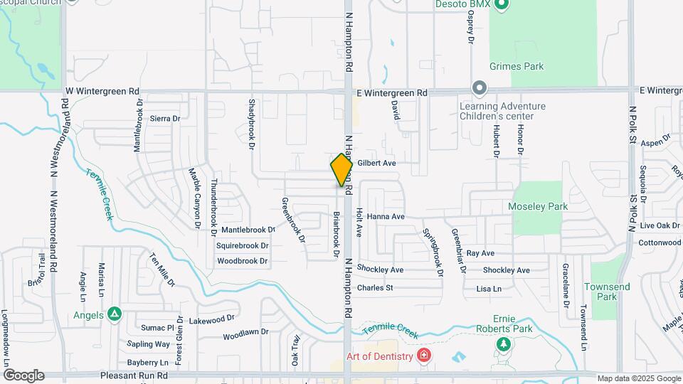 1342 Briarbrook Dr Map and Location Details