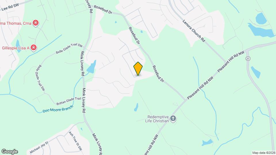 3807 Rosebud Park Dr Mapa y Detalles de la Ubicación